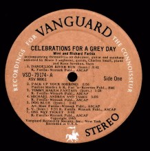VSD-79174 - Farinas, Celebrations - post-1968 Record Club version 