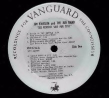 Vanguard VRS-9234, Jim Kweskin and the Jugband : See reverse side for title