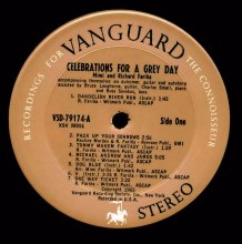 VSD-79174, 2nd pressing stereo label in gold