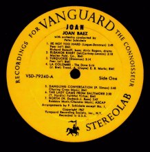 Vanguard VSD-79240, Joan Baez : Joan